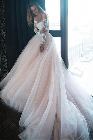 Pink Wedding Dress Mermaid Sweetheart Ruffles – Lisposa